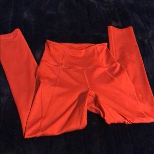 Burnt orange Girlfriend Collective leggings